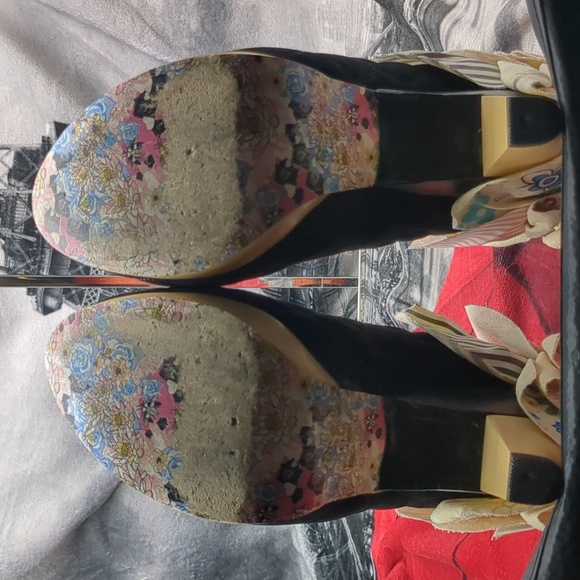 Irregular Choice Sweety Bird Black Heels - Picture 9 of 12